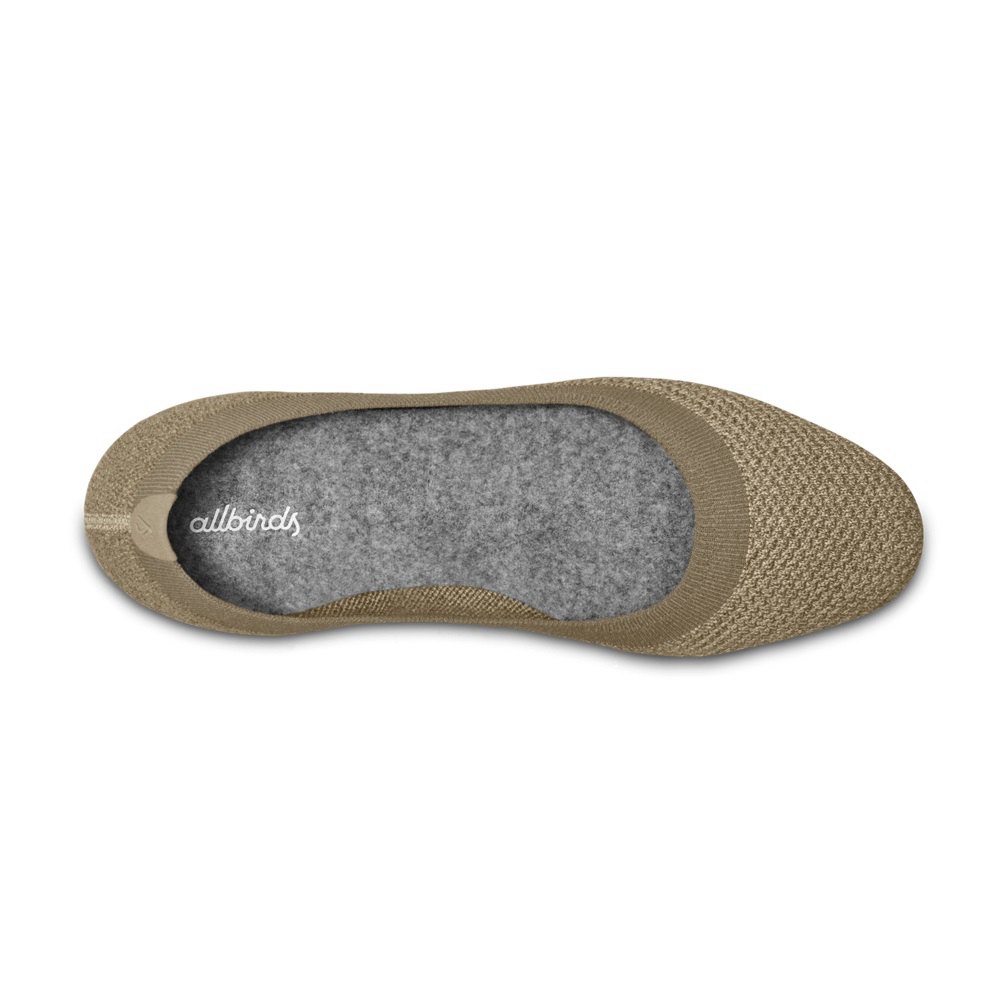 Allbirds Women\'s Flats Beige - Tree Breezers - 28516ETIG